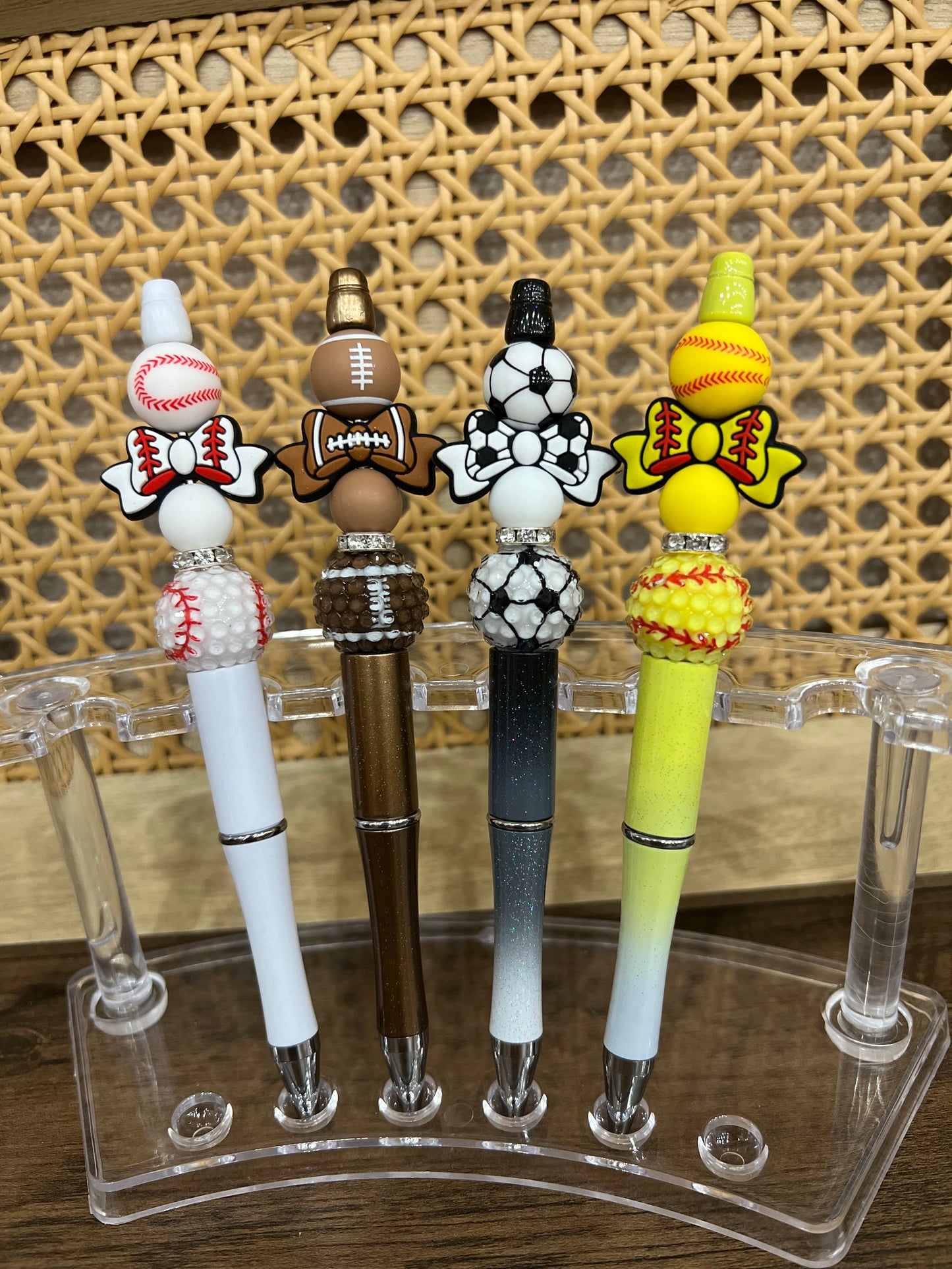 Sports Beaded Pens